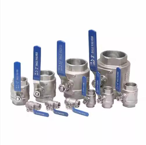 FURUI Hot Sale Factory Direct Sales High Quality 2-PC Manual Ball Valve SS304/316 NPT/BSPP/BSPT