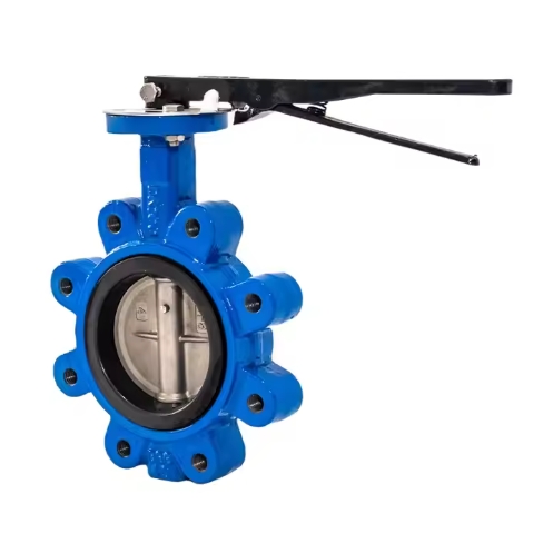 FURUI High Quality Direct Sales WCB/SS304/316 Turbine Manual Butterfly Valve ISO5211 Certification