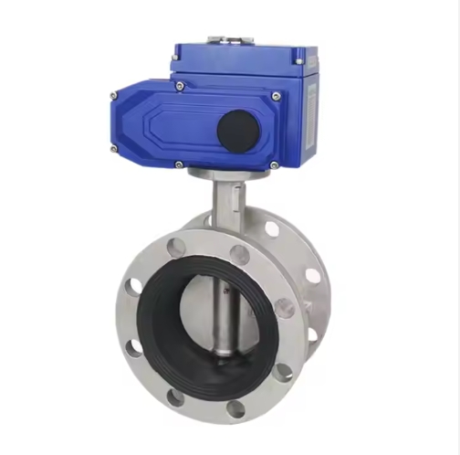 FURUI Factory Direct Sales High Quality WCB/SS304/316 ISO5211 ANSI/DIN/JIS/GB class150/300LB Electric Flange Ball Valve