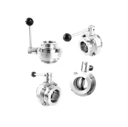 FURUI Stainless Steel 304/316 Fast Install Factory Hot Sales Direct Sales CE ISO Certificate Sanitary Butterfly Valve