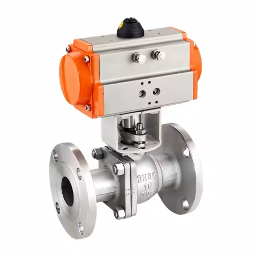 FURUI SS304 SS316 CE ISO Certificate Double Acting Single Acting Actuator ANSI/JIS/DIN/GB Flange High Pressure Ball Valve