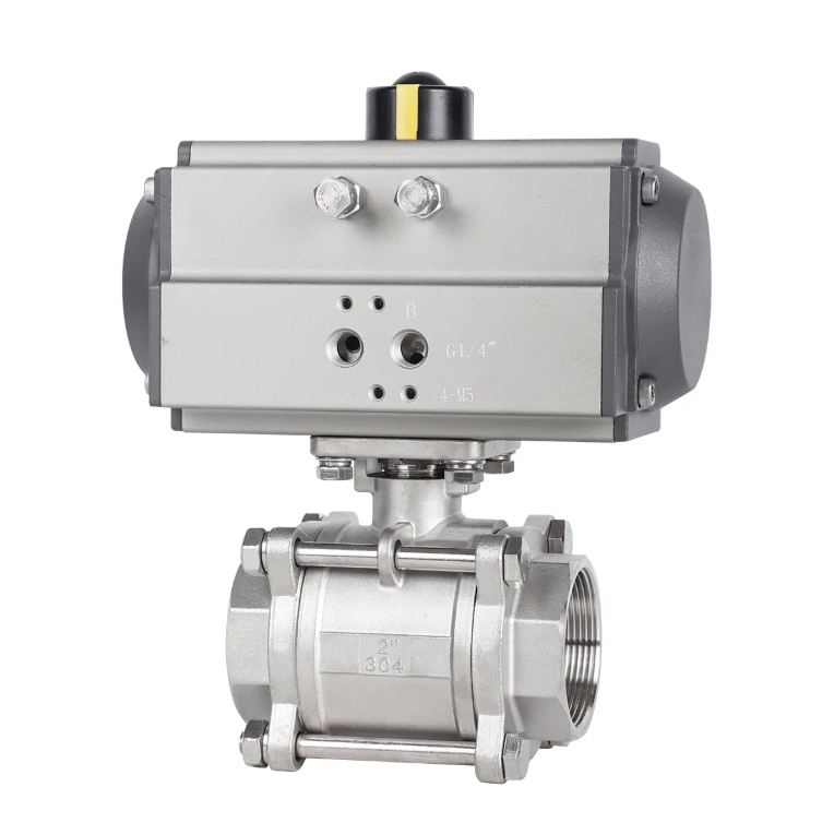 FURUI 3 Pieces Female NPT BSPT BSPP Factory Direct Sales Low Price High Quality Double Acting Single Acting Ball Valve