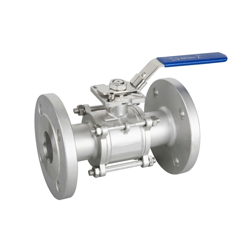 3PC Flange Ball Valve PN16-40